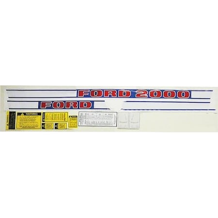 Aftermarket Decal Set MAE30-0448